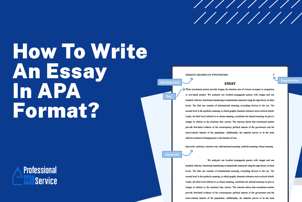 How to Write an Essay in APA Format – A Complete Guide